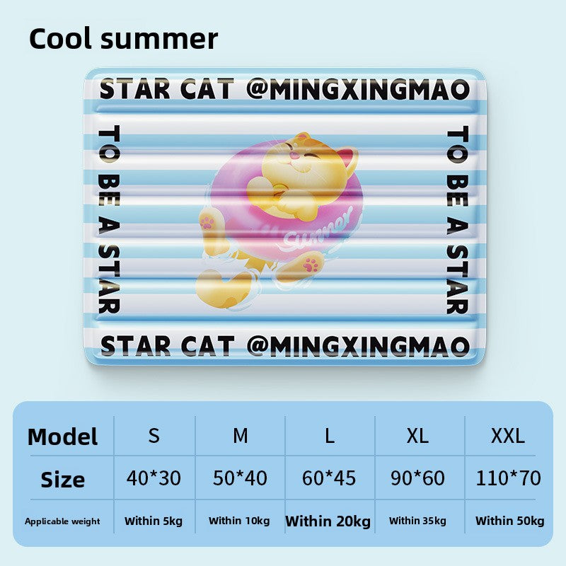 Pet Cooling Mat Ice Bed