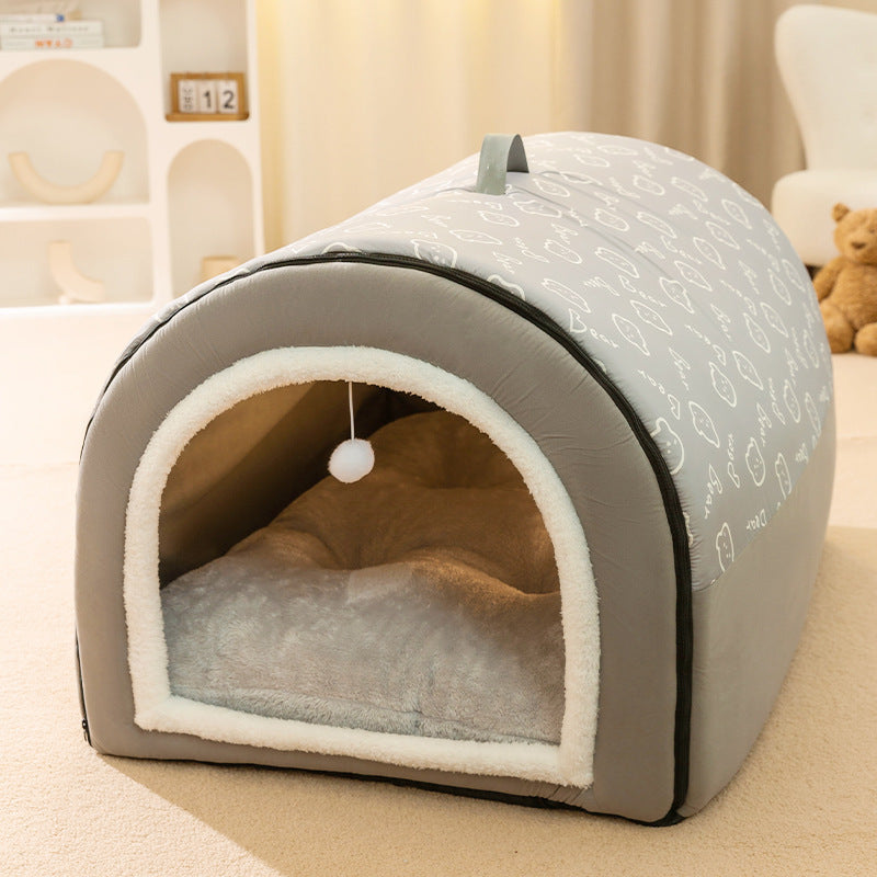 Removable Washable Pet House for Dogs and Cats
