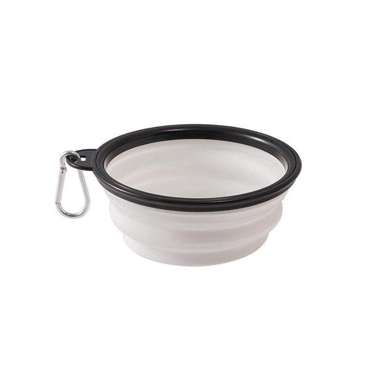 Silicone Collapsible Pet Food and Water Bowl