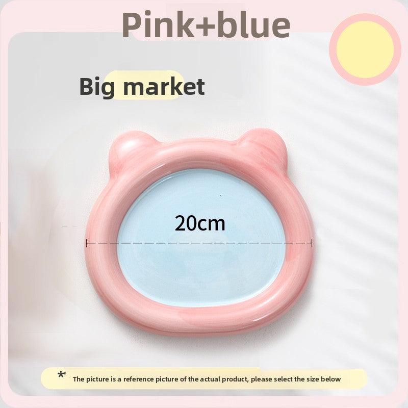 Ceramic Anti-Spill Pet Food Bowl