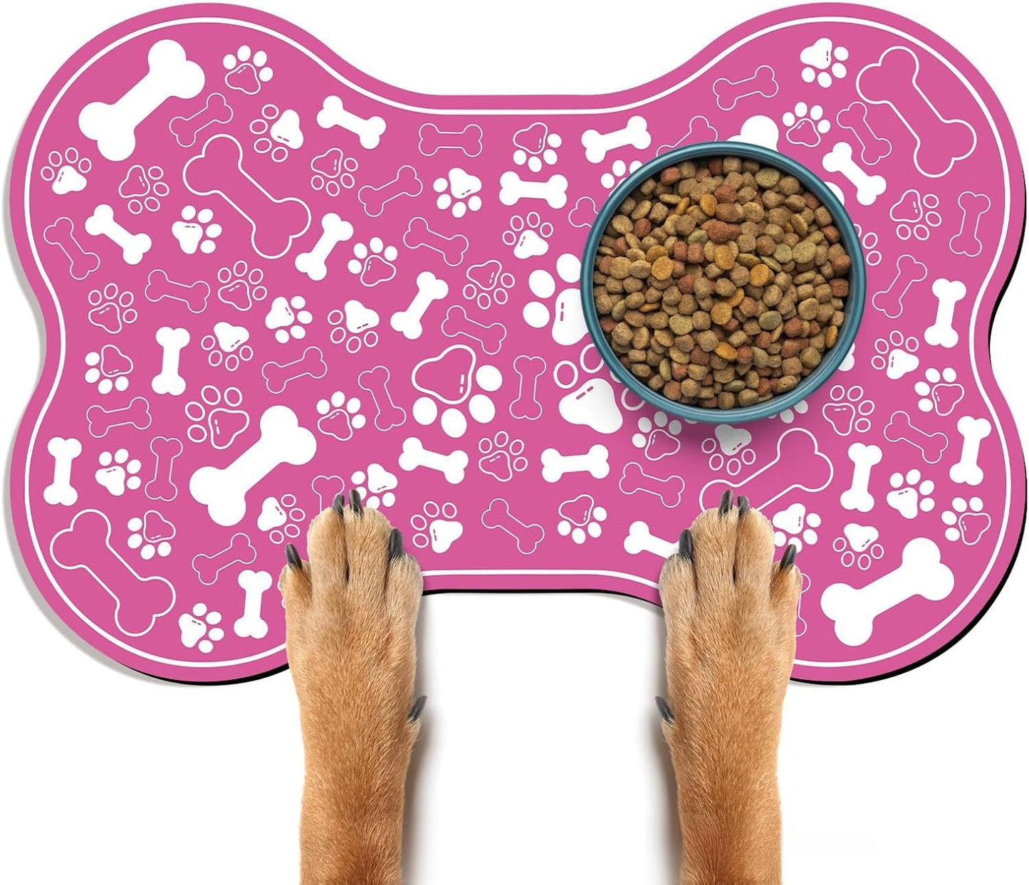 Pet food mat