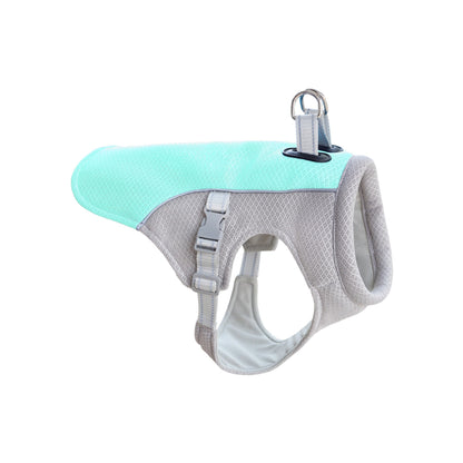 Summer Dog Cooling Vest Breathable Adjustable Pet Clothing