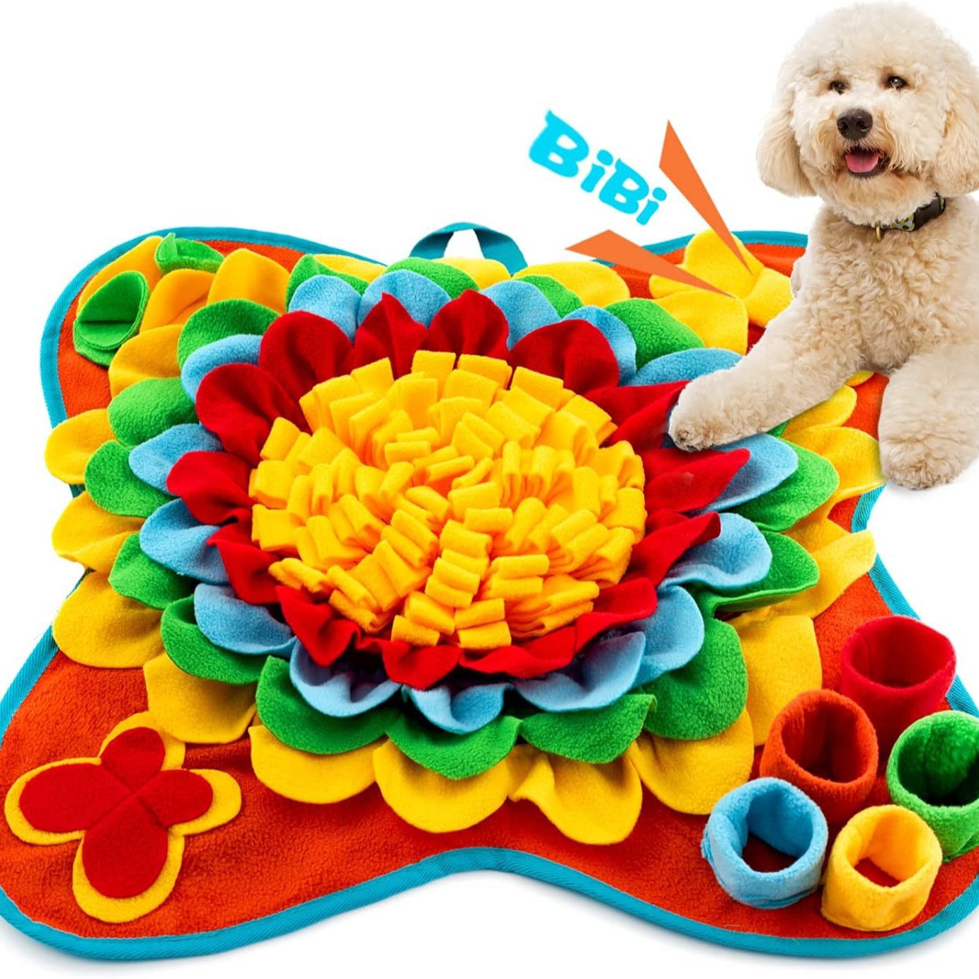 Interactive Pet Sniffing Mat Feeding Pad Training Toy