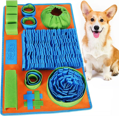 Interactive Pet Sniffing Mat Feeding Pad Training Toy
