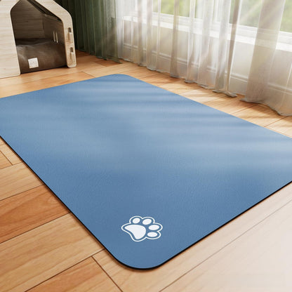 Pet food mat