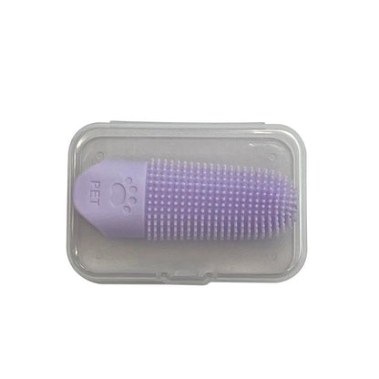 Silicone Pet Finger Toothbrush for Oral Cleaning