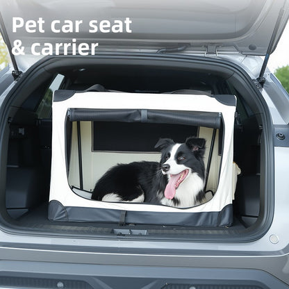 Car Pet Cage Foldable Dog Kennel