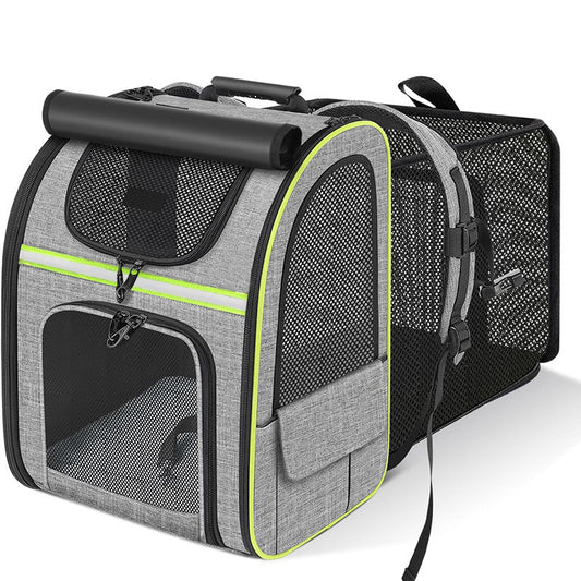 Expandable Breathable Pet Carrier Backpack