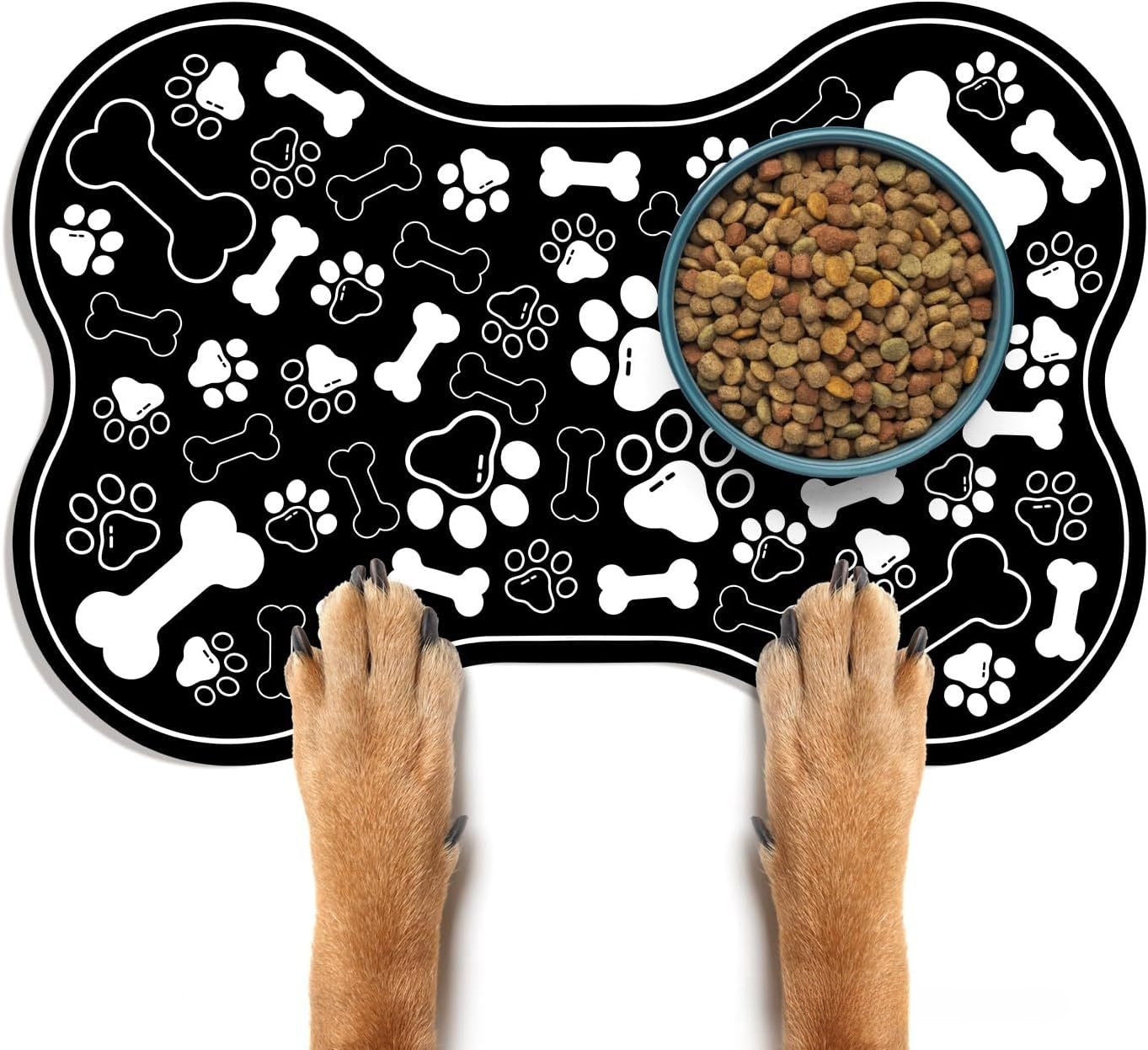 Pet food mat