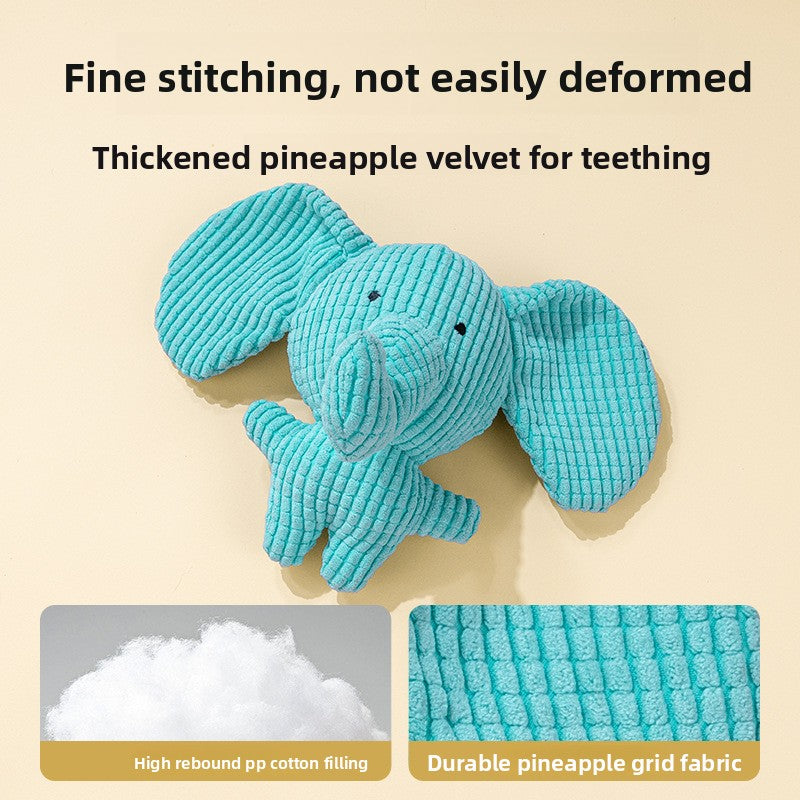 Pet Plush Sound Toy with Animal Designs