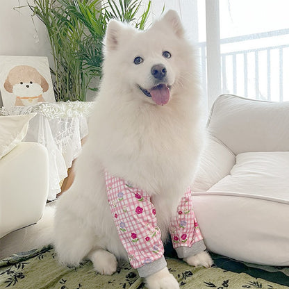 Dog Elbow and Knee Pads with Matching Hats for Medium Large Breeds