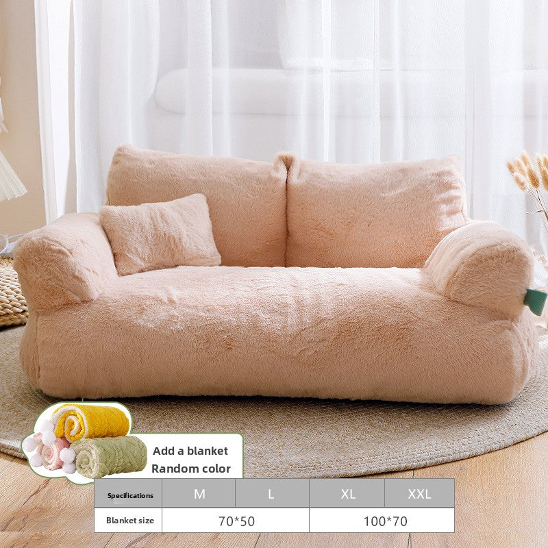Removable Washable Cat Dog Pet Bed