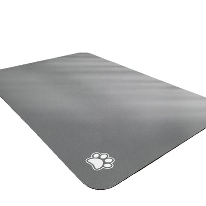Pet food mat