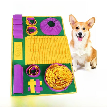 Interactive Pet Sniffing Mat Feeding Pad Training Toy