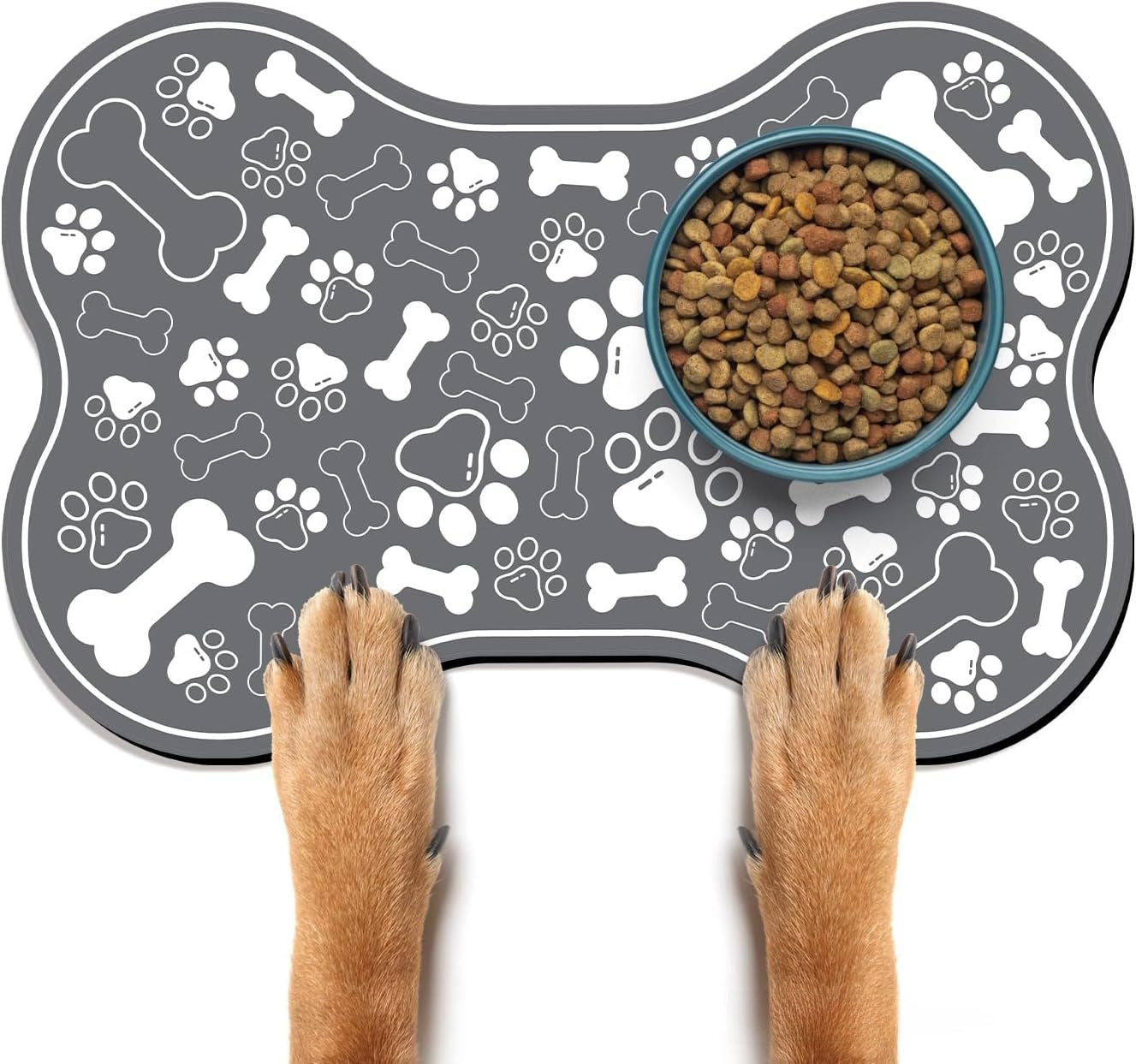 Pet food mat