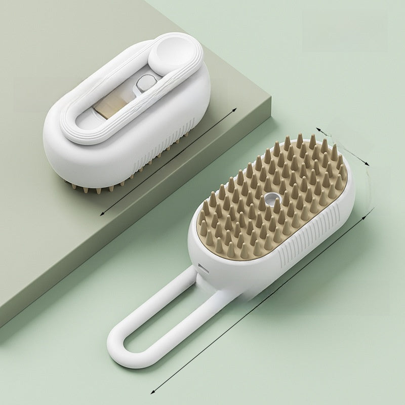 Electric Pet Spray Grooming Brush