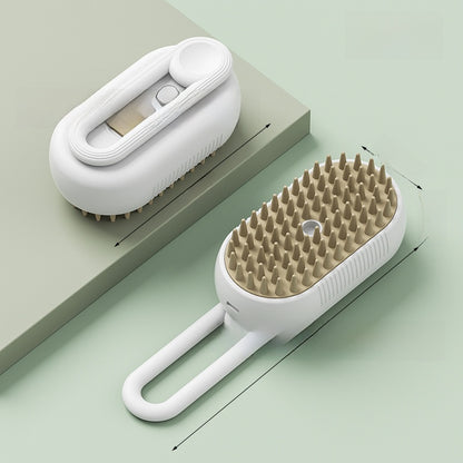 Electric Pet Spray Grooming Brush