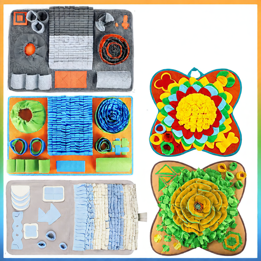 Interactive Pet Sniffing Mat Feeding Pad Training Toy