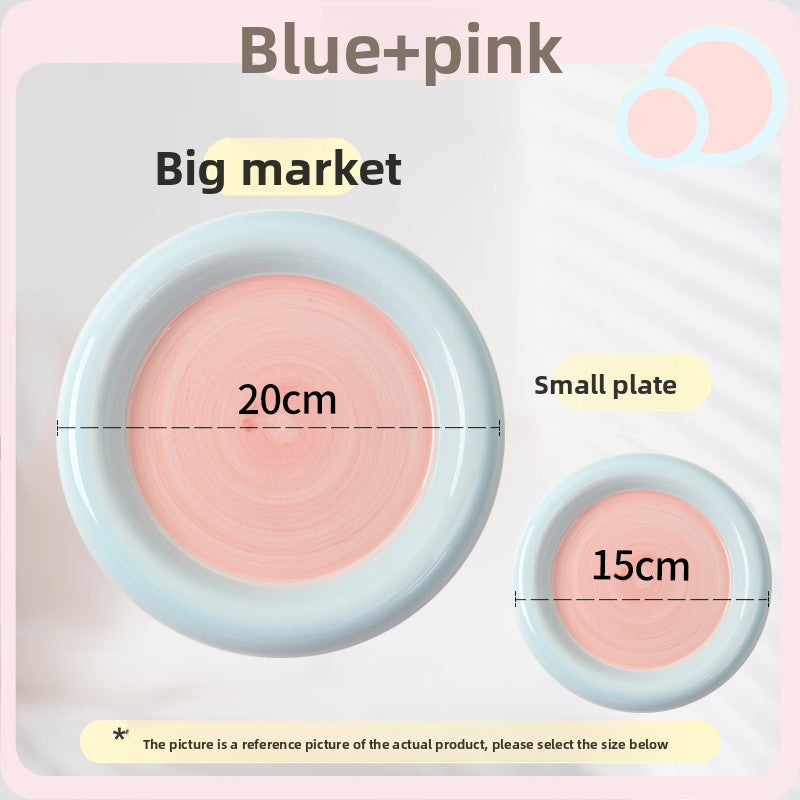 Ceramic Anti-Spill Pet Food Bowl
