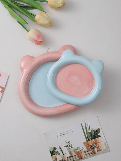 Ceramic Anti-Spill Pet Food Bowl