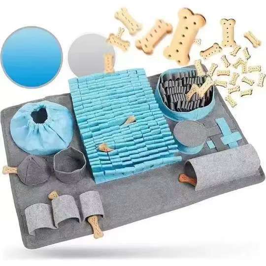 Interactive Pet Sniffing Mat Feeding Pad Training Toy