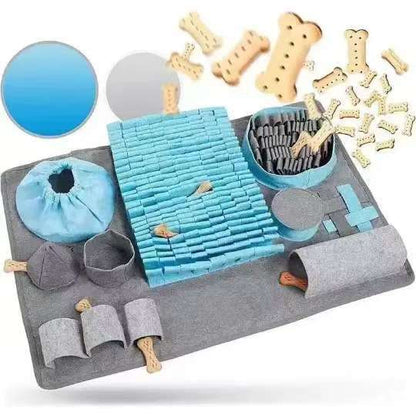 Interactive Pet Sniffing Mat Feeding Pad Training Toy