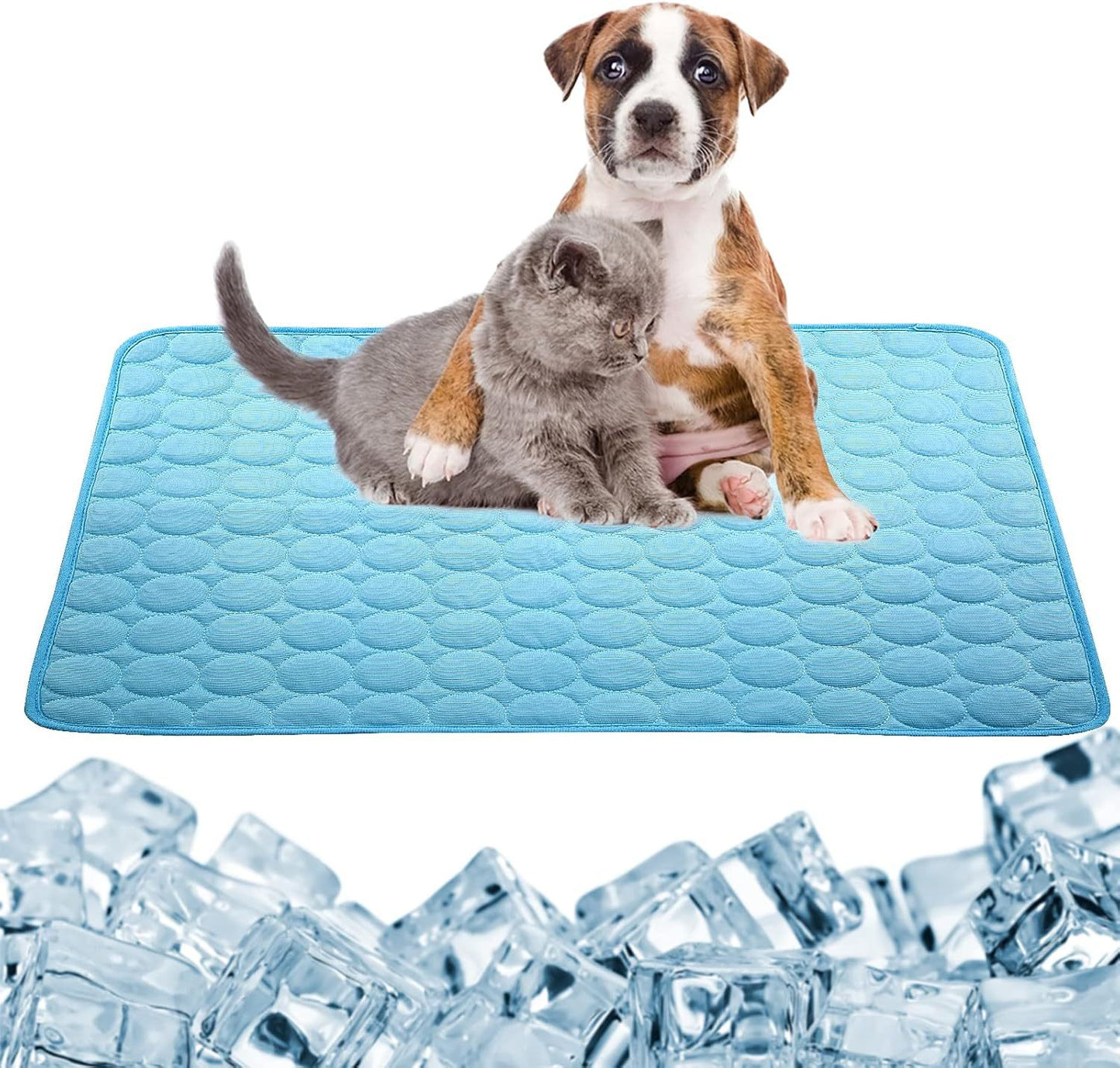 Pet cooling mat floor mat