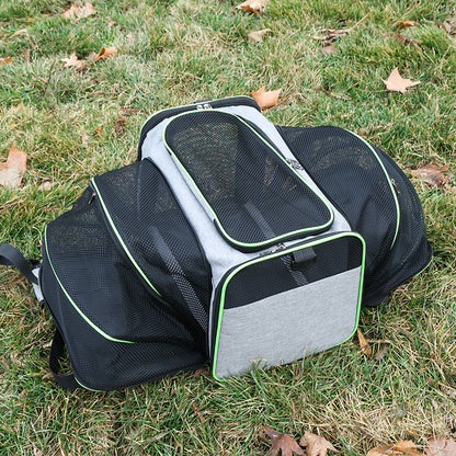 Portable Expandable Pet Carrier Tote for Small Dogs and Cats