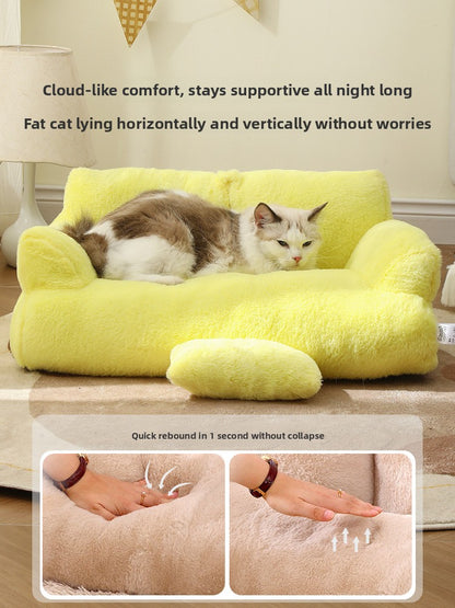 Removable Washable Cat Dog Pet Bed