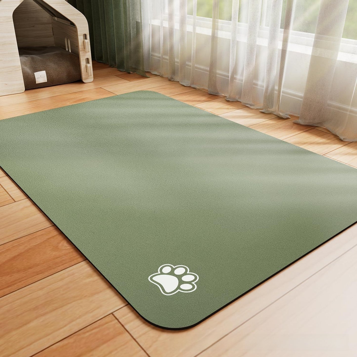 Pet food mat