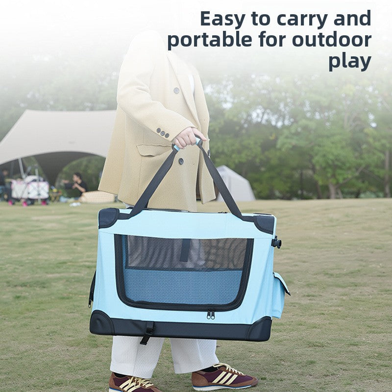 Car Pet Cage Foldable Dog Kennel