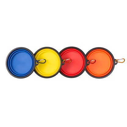 Silicone Collapsible Pet Food and Water Bowl
