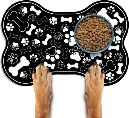 Pet food mat