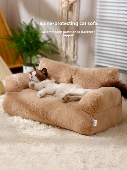 Removable Washable Cat Dog Pet Bed